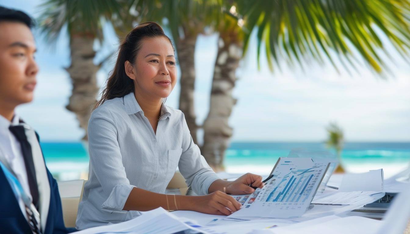 workforce performance in beachfront resort